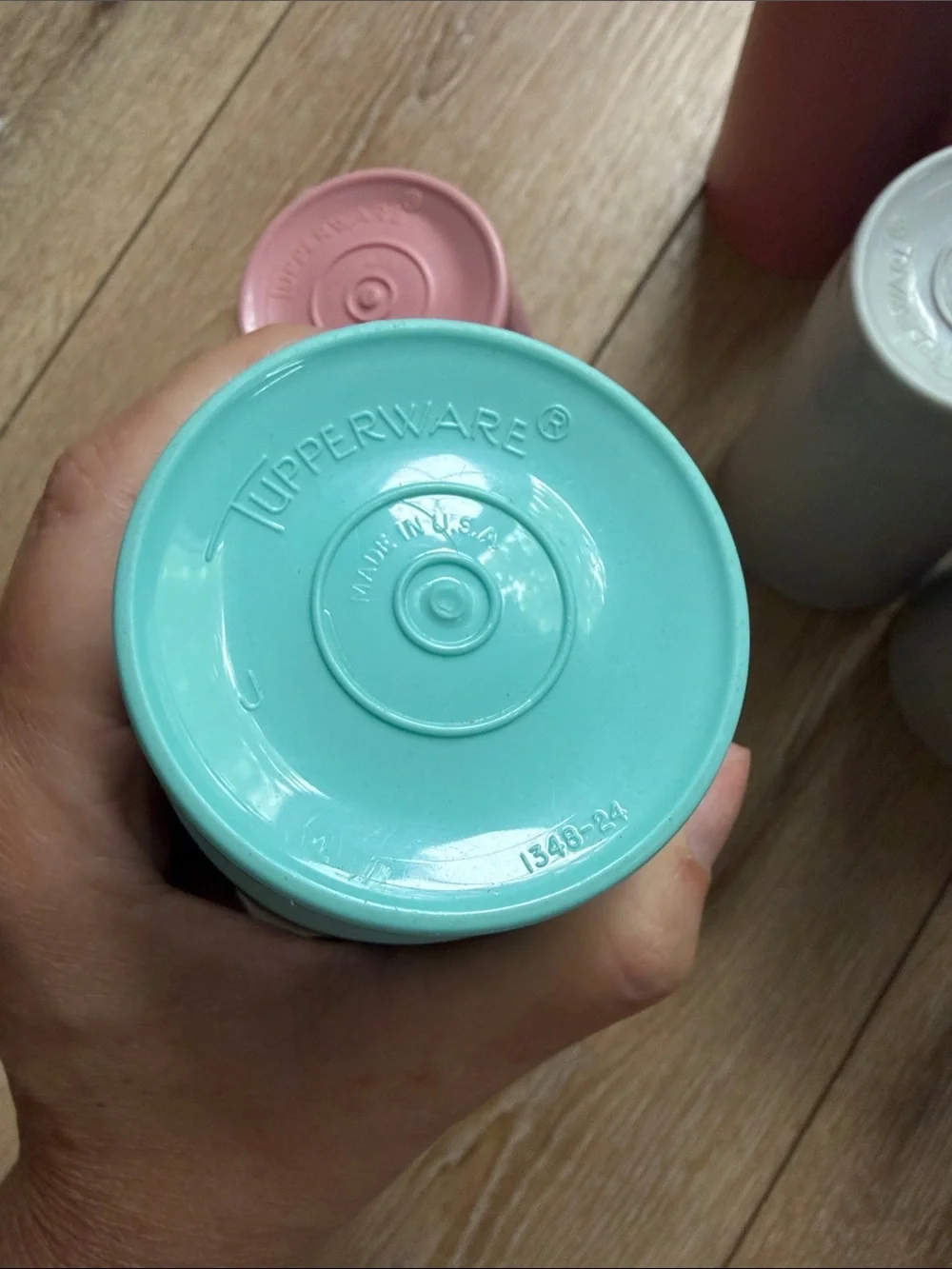 Vintage Tupperware Tumblers 12oz 16oz Lot of 12 Pastel Blue Gray Pink Cups
